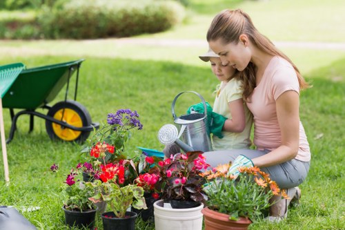 Cubic-yard measurement for landscaping materials